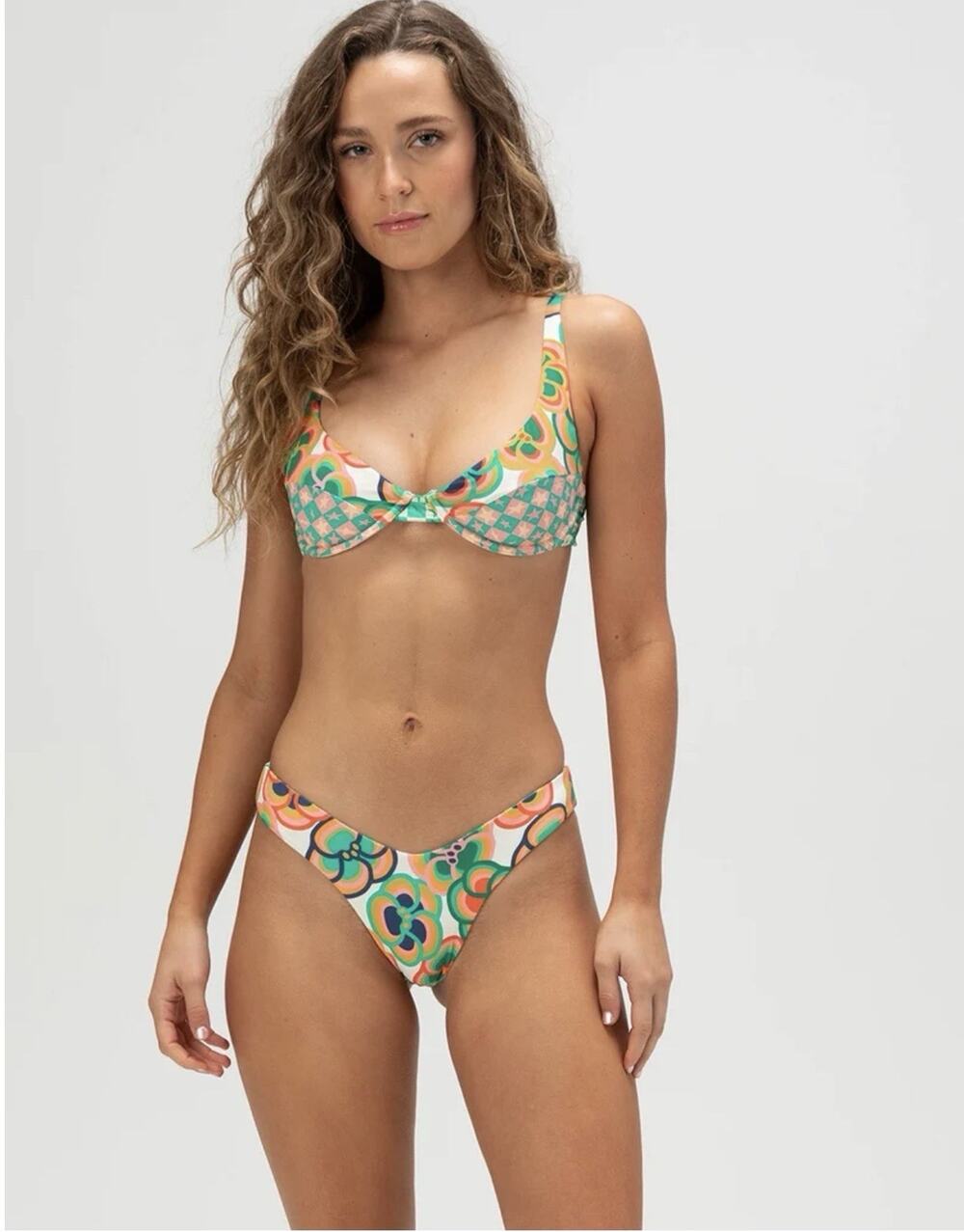 Billabong X Mami Wata Bikini Top And Reversible Bikini Bottoms Size XS